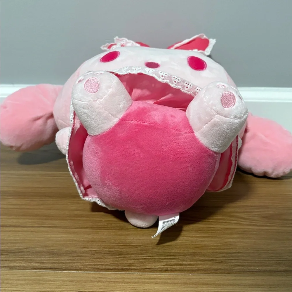 ♡ My Melody pink plushie! ૮꒰ ˶• ༝ •˶꒱ა ♡ - Picture 6 of 9